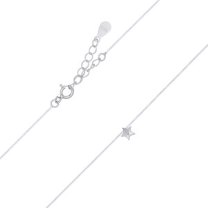 A mini star charmin 925 silver chain necklace