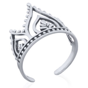 A bohemian tiara 925 sterling silver toe ring