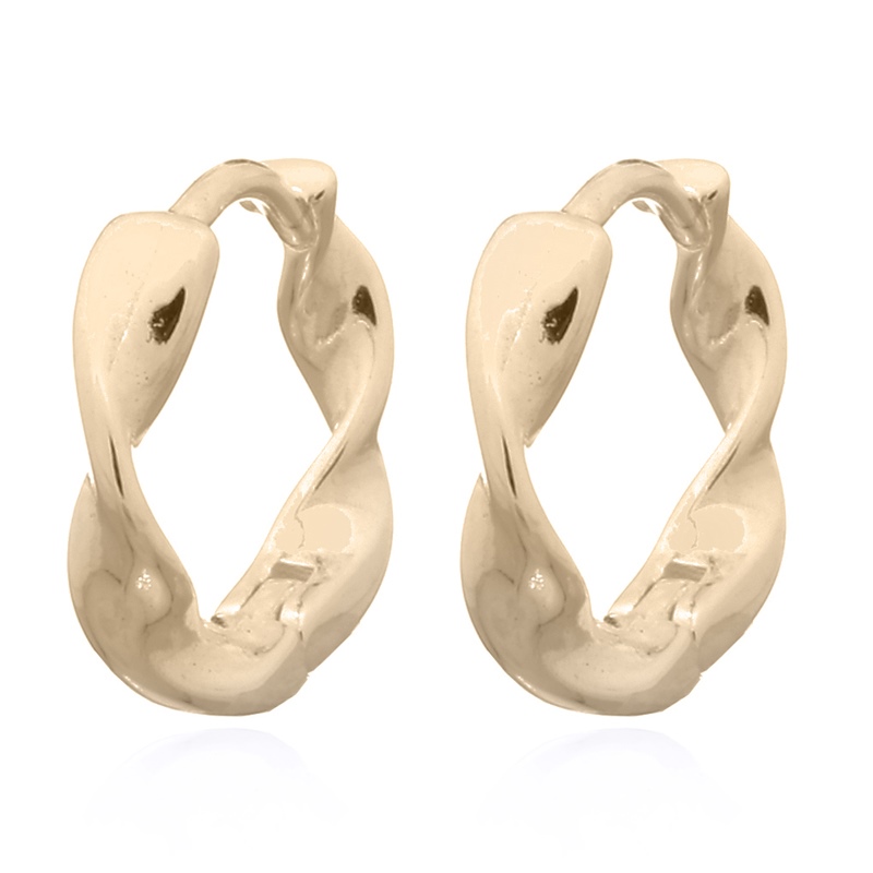 types of silver earrings: huggie hoop earrings wholesale