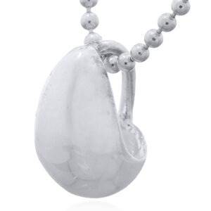 A 925 sterling silver raindrop pendant