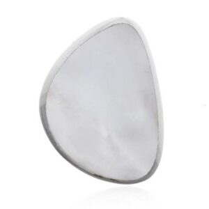 A round corner triangle mop pendant in 925 silver