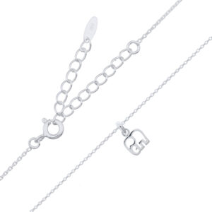 A little elephant sterling silver keepsake necklace