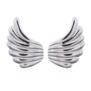 Angel Wings 925 Sterling Silver Studs