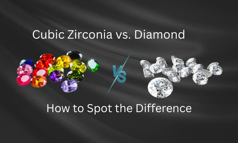Cubic Zircona vs Diamond, How to spot the Difference