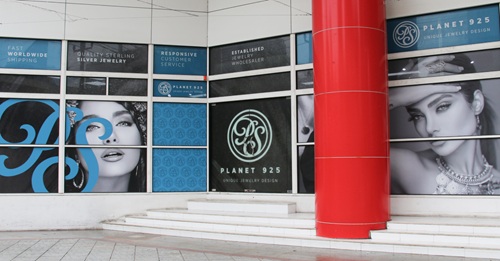 Store Front of the Planet Silver Wholesale Jewelry Store on the ground floor of Palladium World Shopping in Bangkok