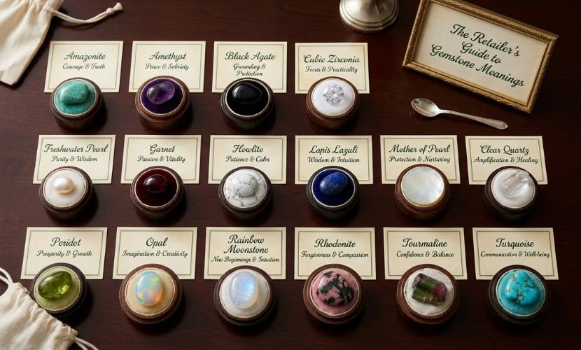 Silver Jewelry Supplier Gemstone Meanings and Properties All categories